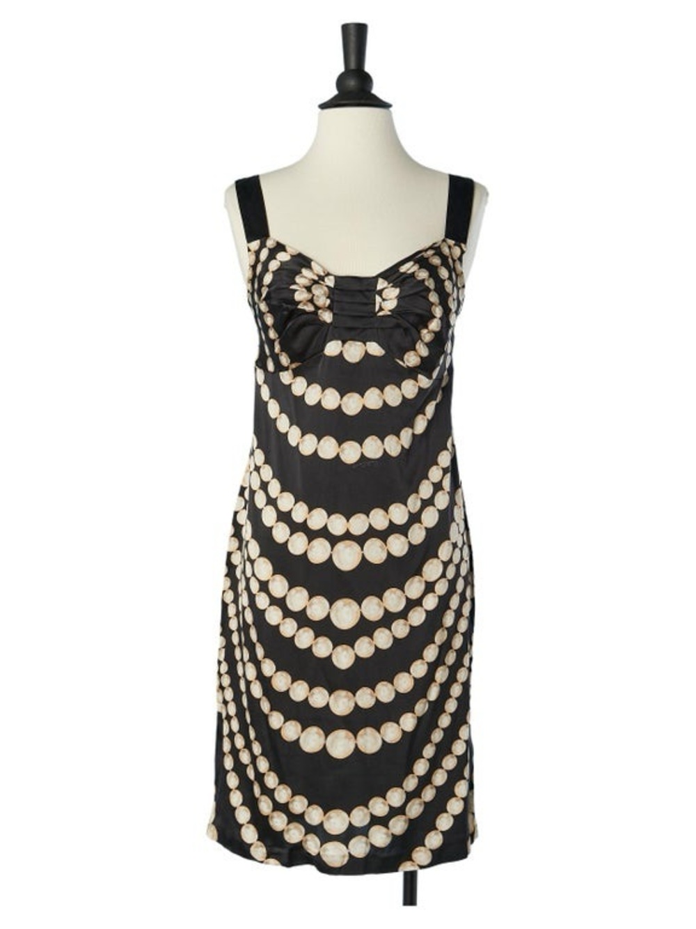 Roberto Cavalli Pearl Print Cocktail Dress